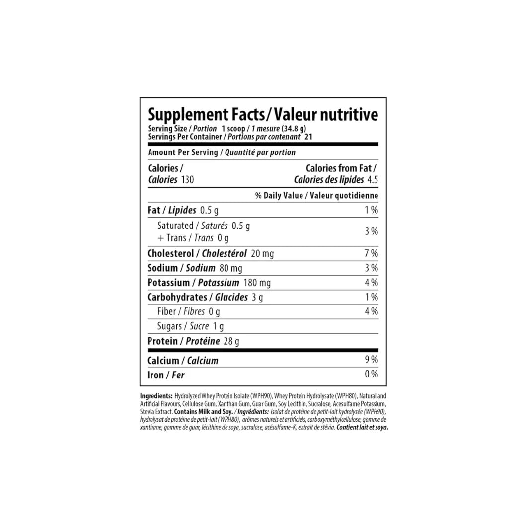 Nutrabolics HydroPure Hydrolyzed Protein 1.6LB