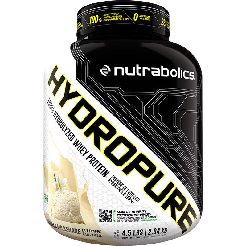 Nutrabolics HydroPure Hydrolyzed Whey Protein 4.5lbs 57 Servings