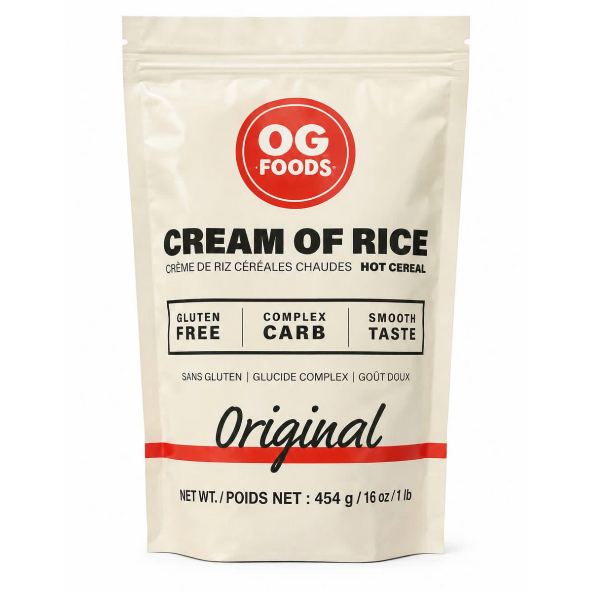 OG Foods Cream of Rice 1LB