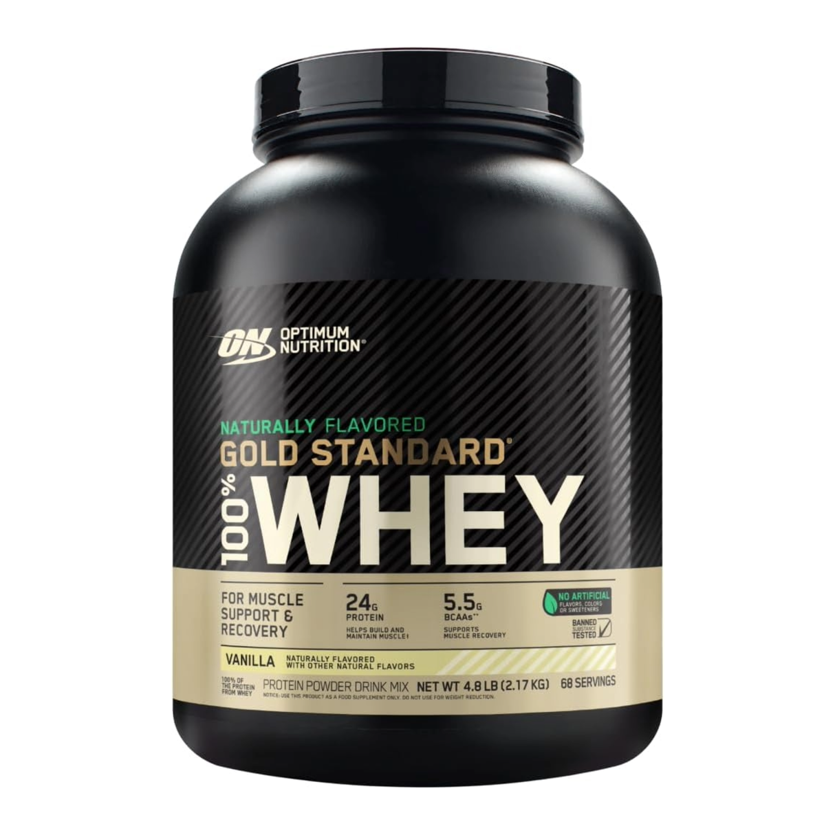 ON Gold Standard Naturally Flavoured Whey 4.8LB
