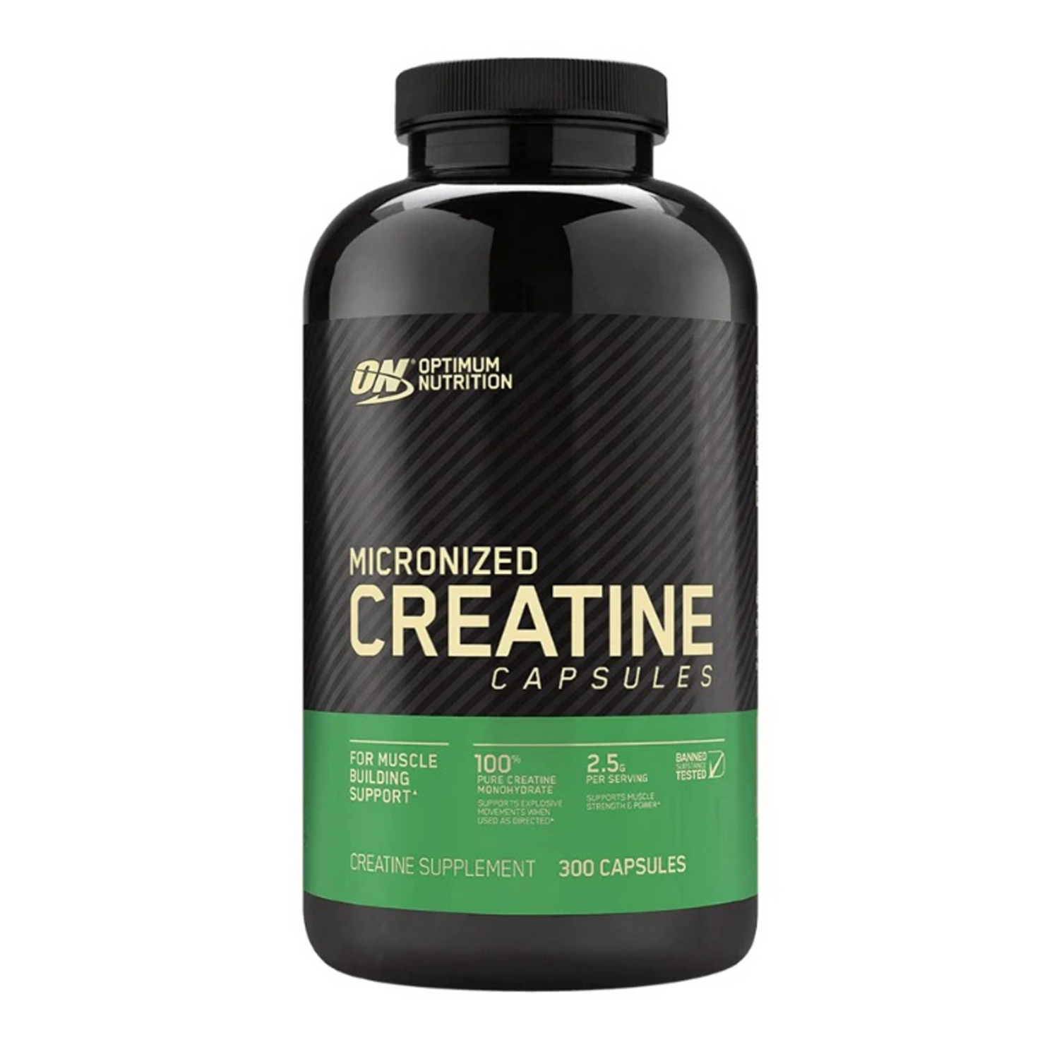 ON Optimum Nutrition Micronized Creatine Monoydrate Capsules 500mg 300 Caps