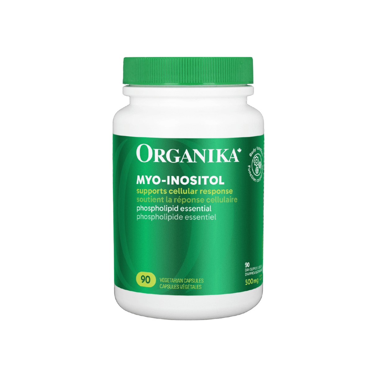 Organika Inositol (Myo-Inositol) 90 Capsules