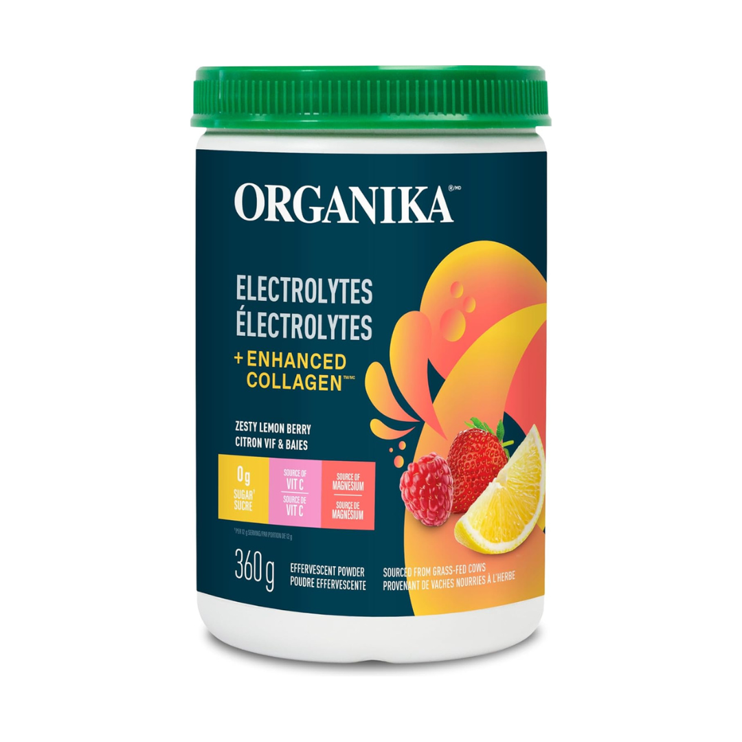 Organika Electrolytes + Enhanced Collagen 360g