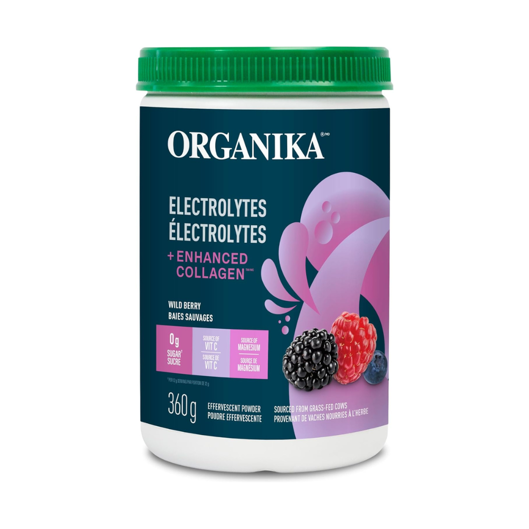 Organika Electrolytes + Enhanced Collagen 360g