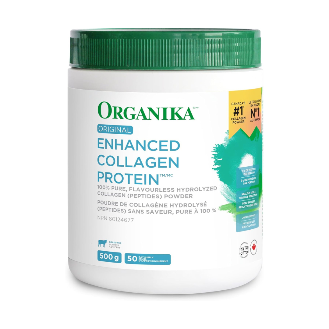 Organika Enhanced Bovine Collagen Protein 500g