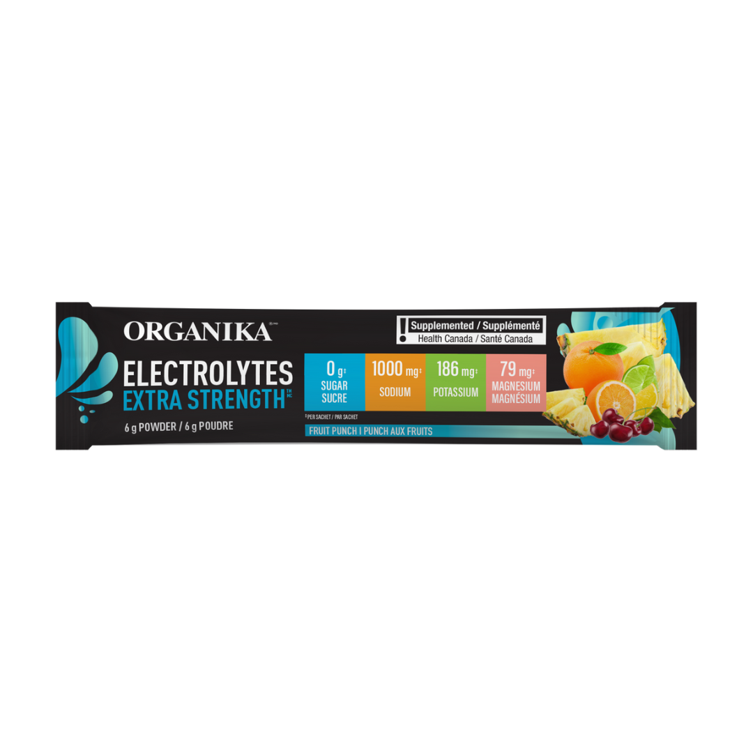 Organika Extra Strength Electrolytes 6g Stick Pack Sachet