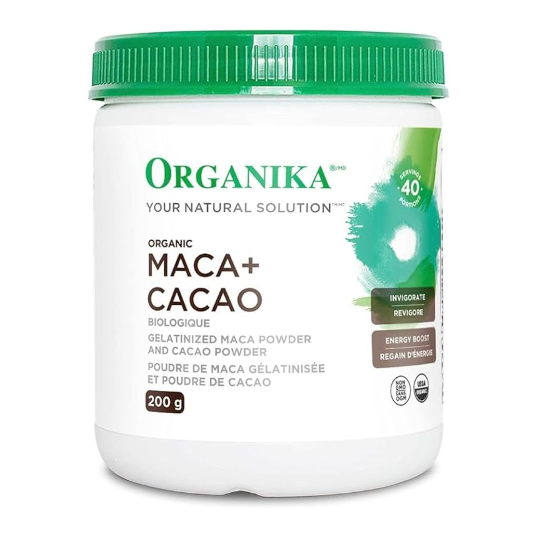 Organika Maca + Cacao Powder 200g