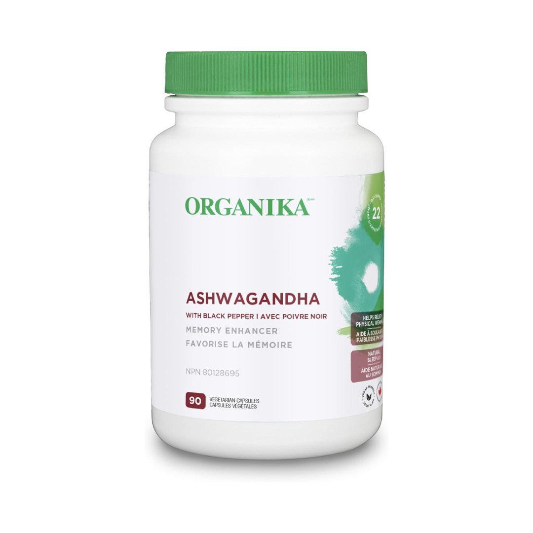 Organika Ashwagandha 500mg 60 Capsules
