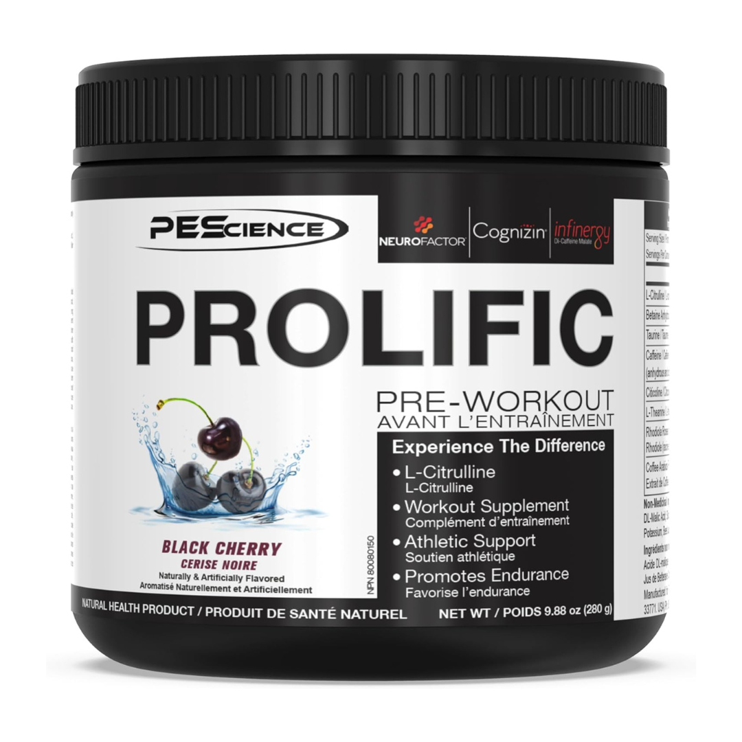 PEScience Prolific Ultimate Pre Workout 40 servings