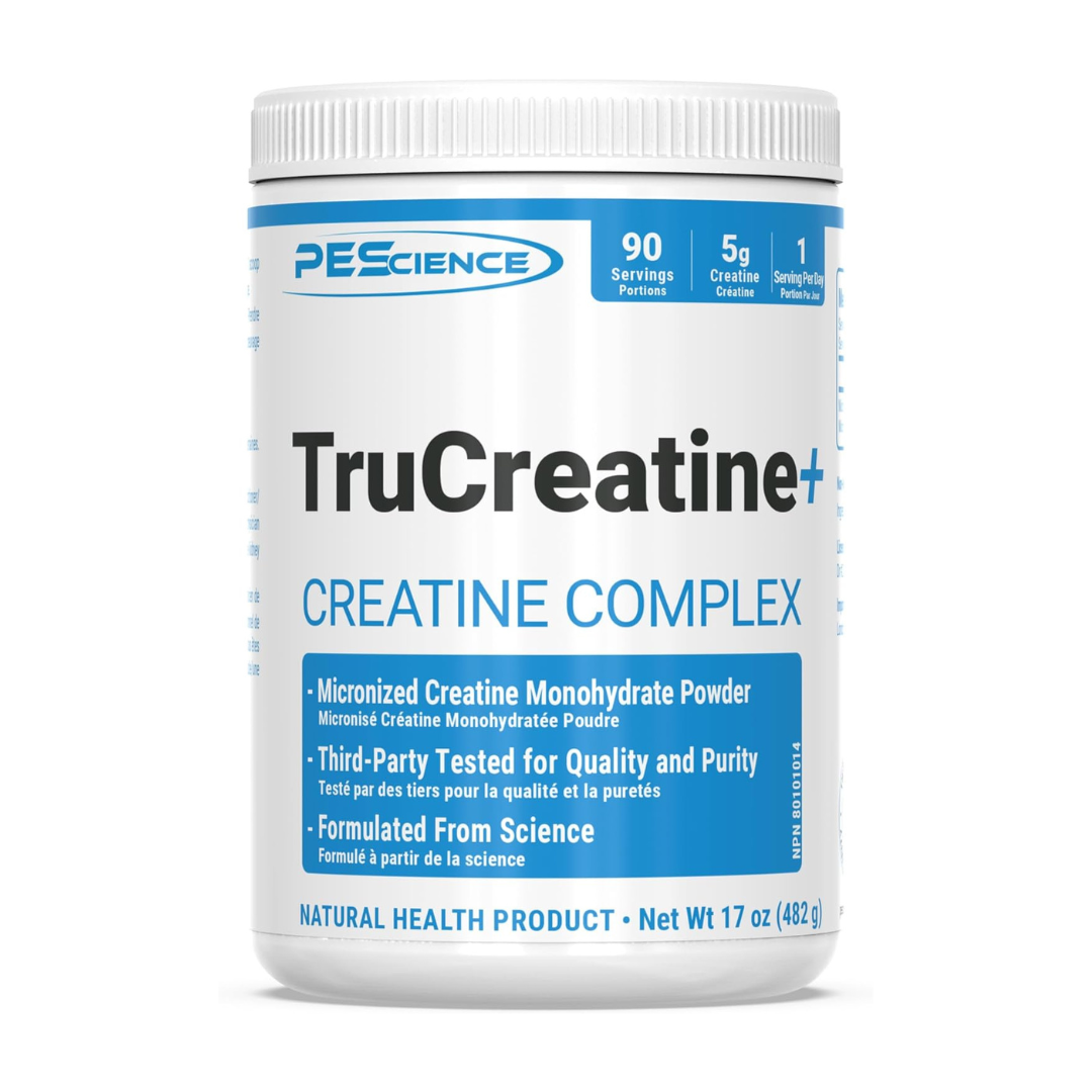 PEScience TruCreatine+ 90 Servings 468g Creatine Monohydrate