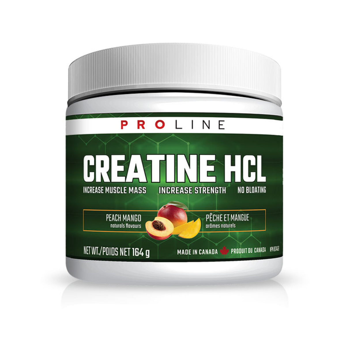Pro Line Creatine HCL Powder 120 servings Natural Sweetened