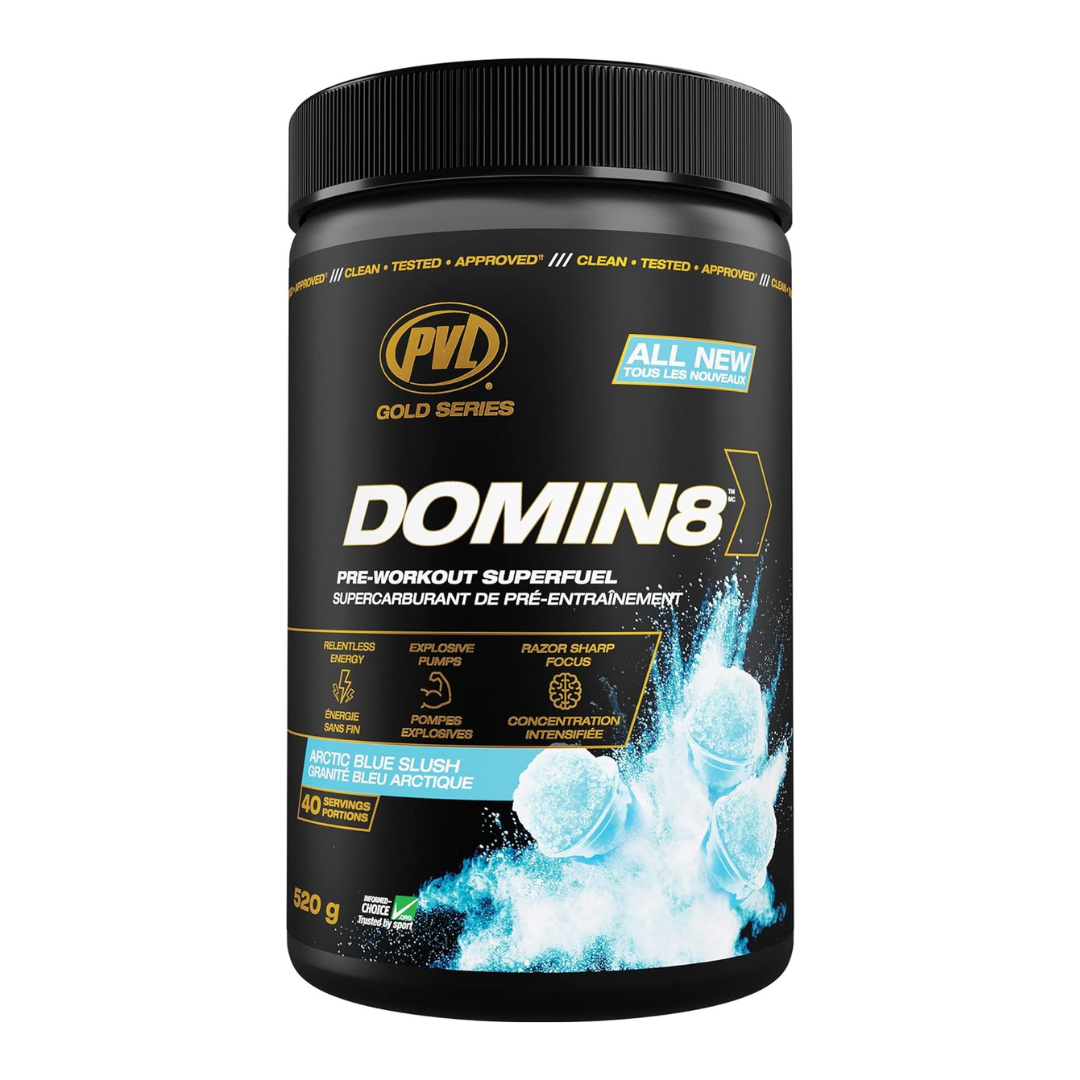 PVL Domin8 Pre-Workout 40 Servings