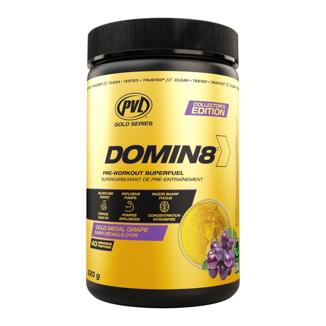 PVL Domin8 Pre-Workout 40 Servings