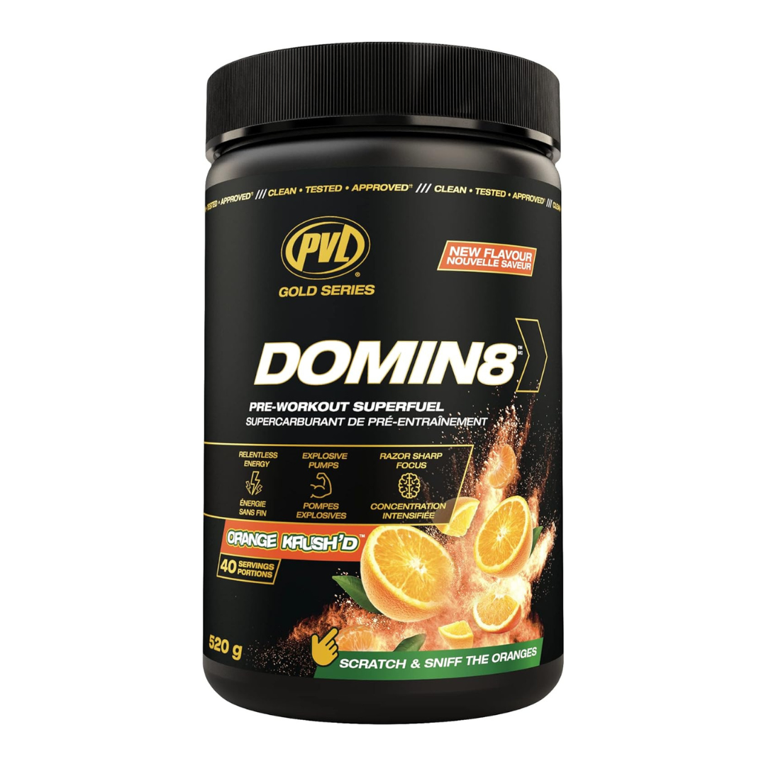 PVL Domin8 Pre-Workout 40 Servings