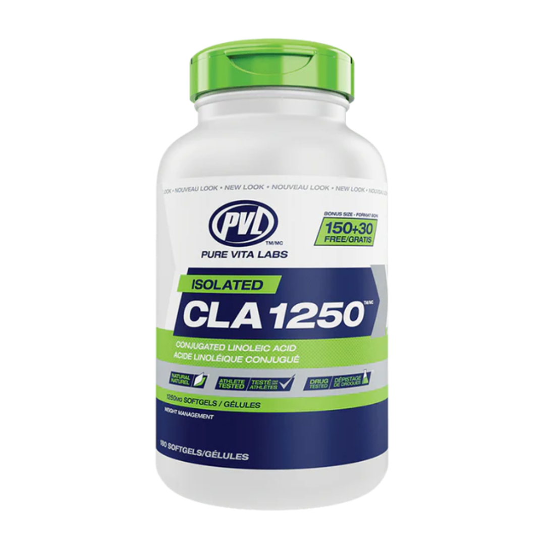 PVL Isolated CLA 1250 180 Softgels