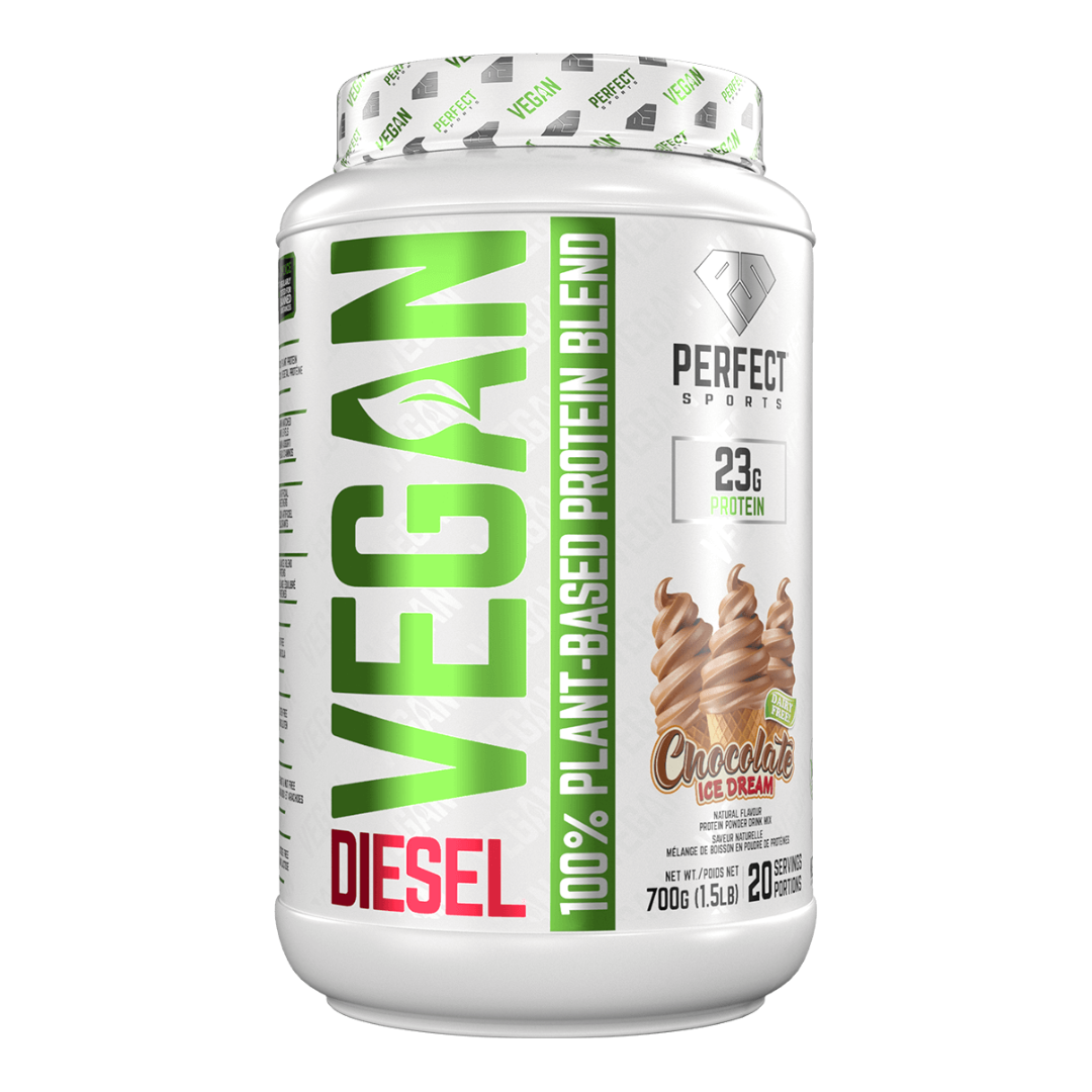 Perfect Sports Diesel Vegan Protein 100% Plant Based Blend 700g 20 Servings