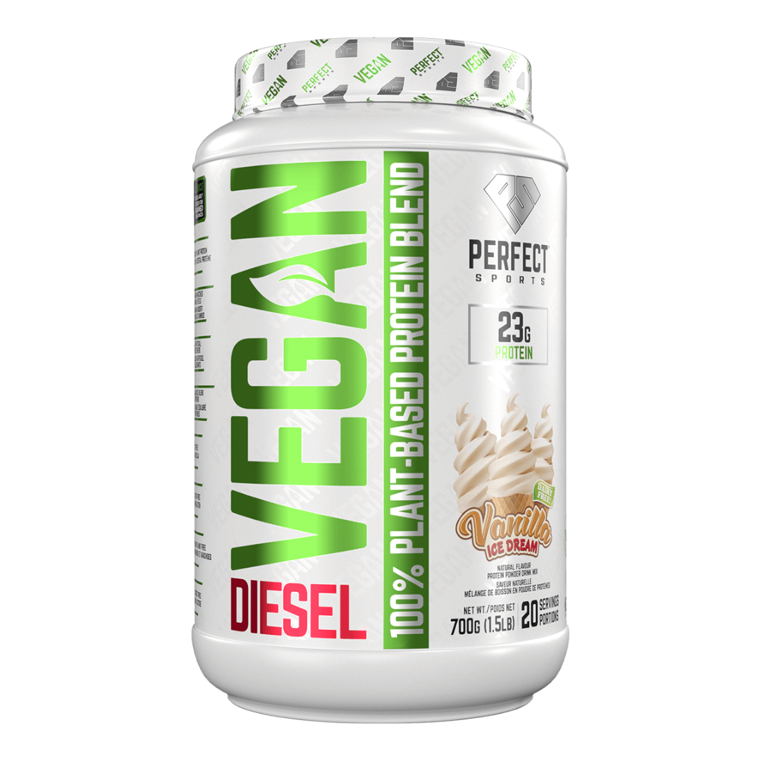 Perfect Sports Diesel Vegan Protein 100% Plant Based Blend 700g 20 Servings