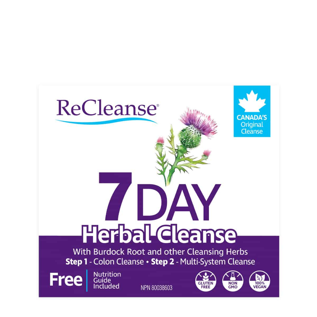 Prairie Naturals ReCleanse Herbal Cleanse 7-Day Detox with Free Nutritional Guide