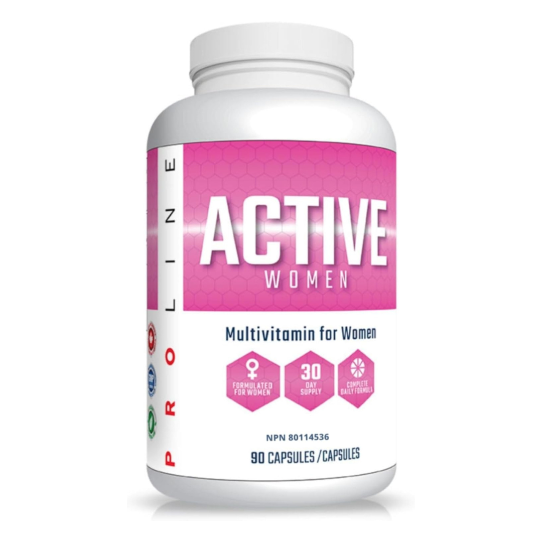 Pro Line Active Women Multivitamin 90 Capsules