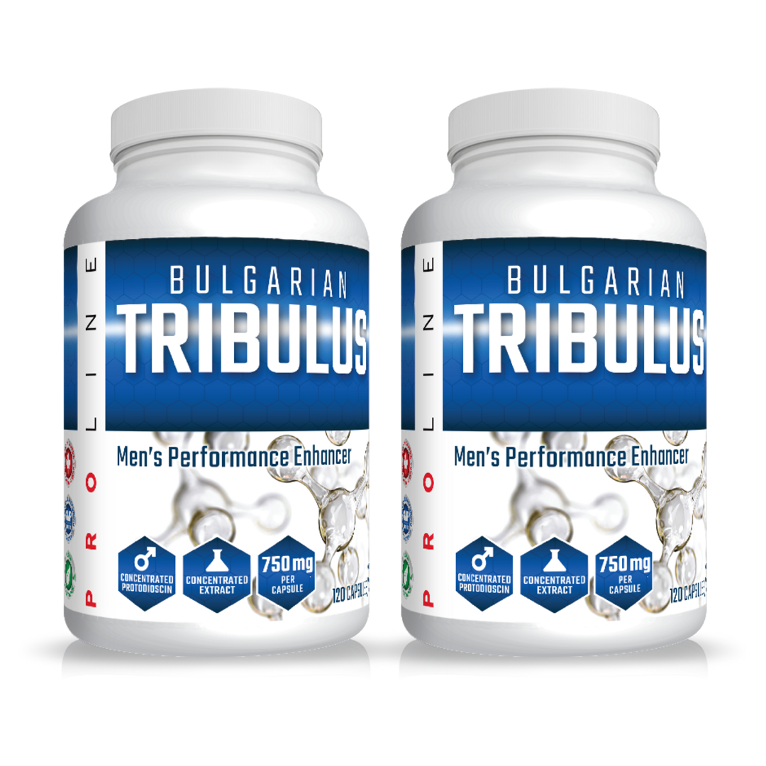Pro Line Bulgarian Tribulus 120 Capsules (120 Caps x 2 Bottles)