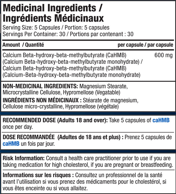 Pro Line HMB 600mg 150 Capsules