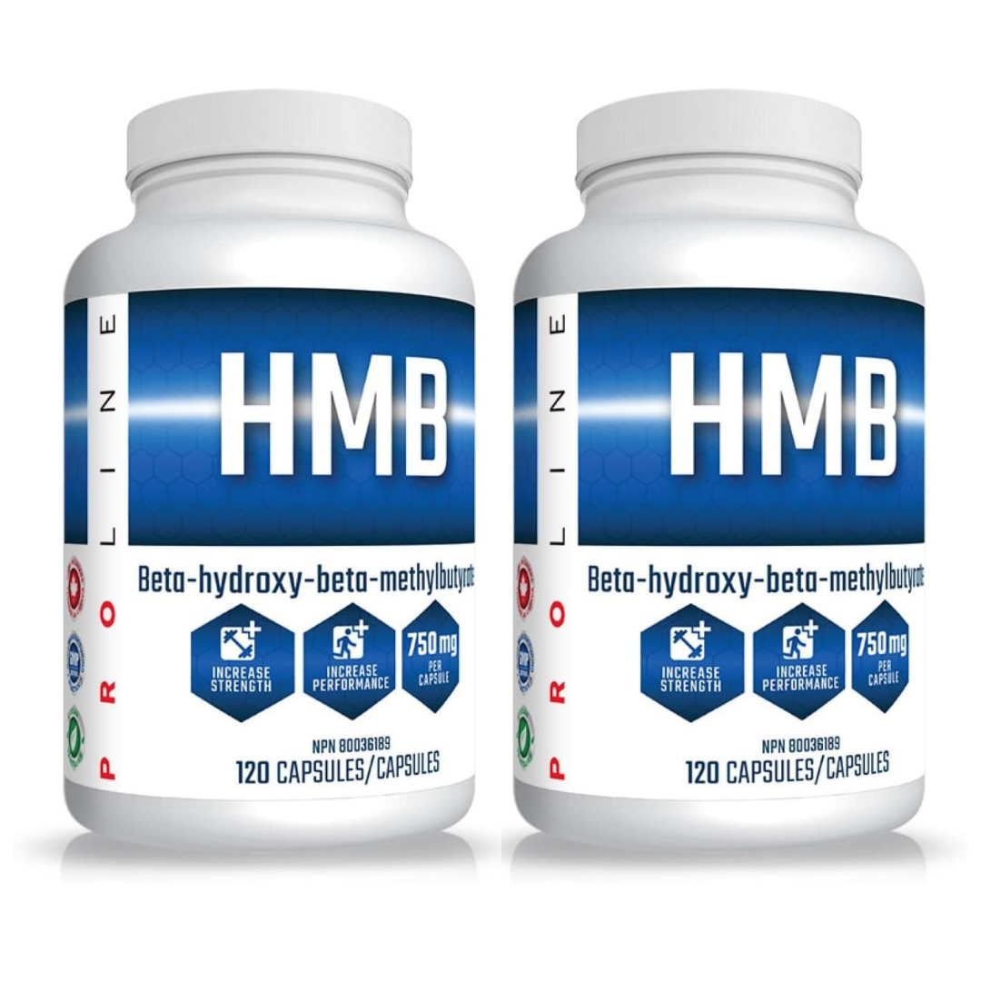 Pro Line HMB 750mg 120 Caps (Pack of 2)