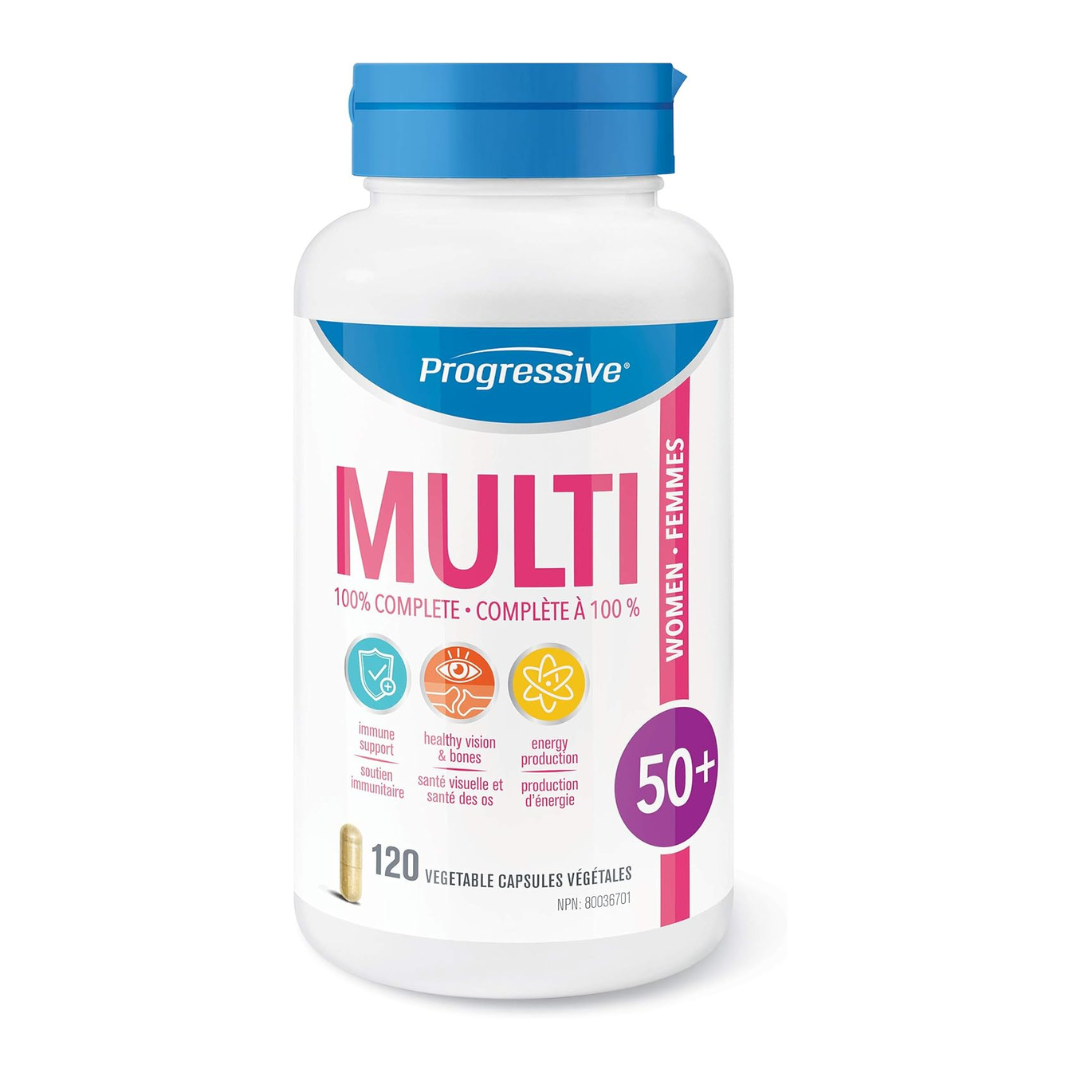 Progressive Adult Women's 50+ Multi 120 caps