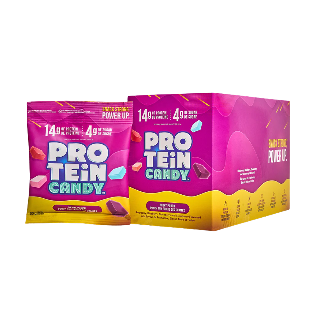 Protein Candy Box of 12 (Berry Punch)