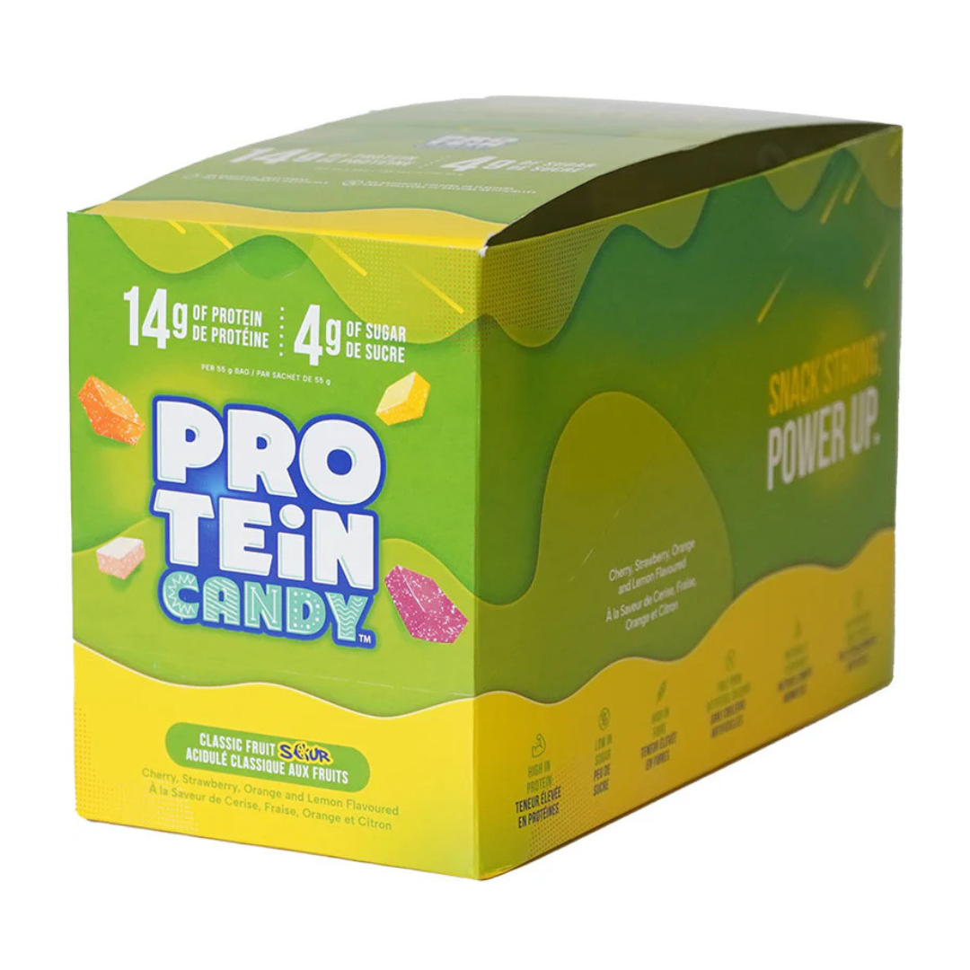 Protein Candy Box of 12 (Sour Classic Fruit)