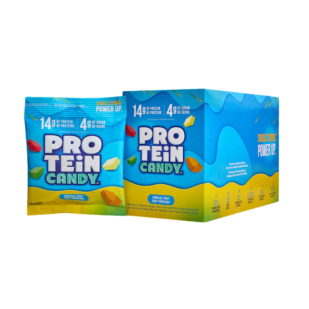 Protein Candy Box of 12 (Tropical Fruit)