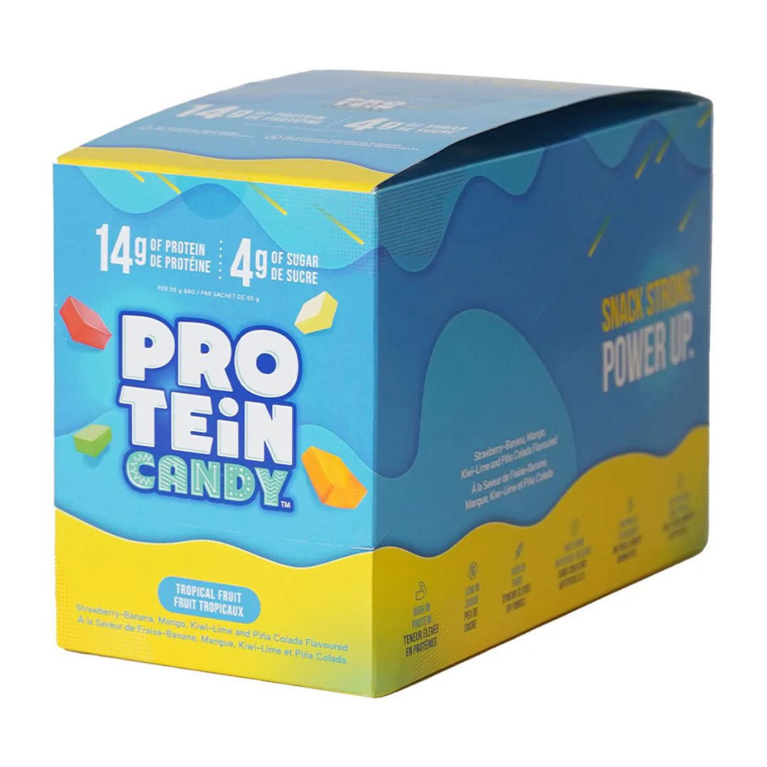 Protein Candy Box of 12 (Tropical Fruit)