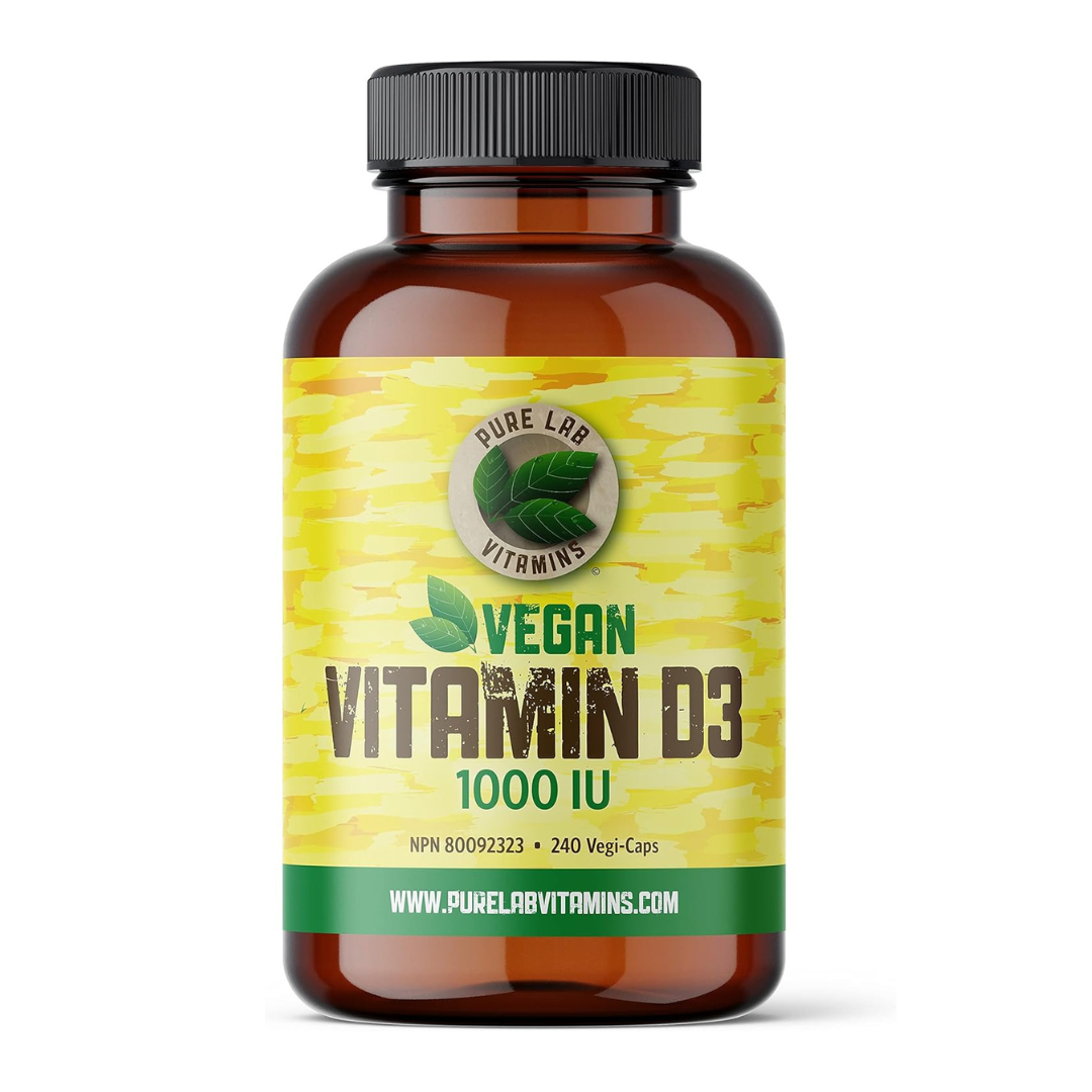 Pure Lab Vitamin D3 Vegan 240 Capsules