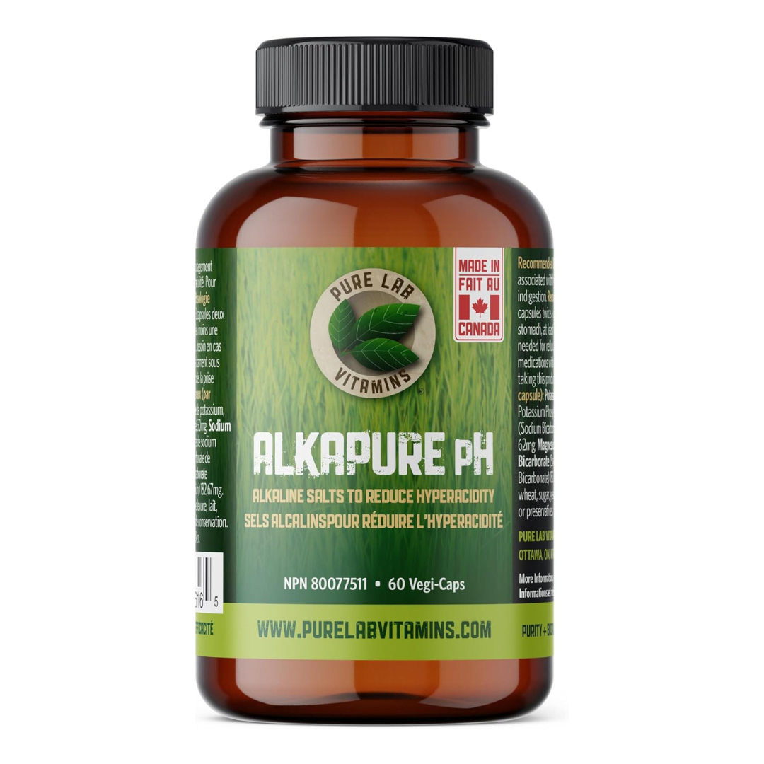 Pure Lab Vitamins AlkaPure pH Vegi-Capsules