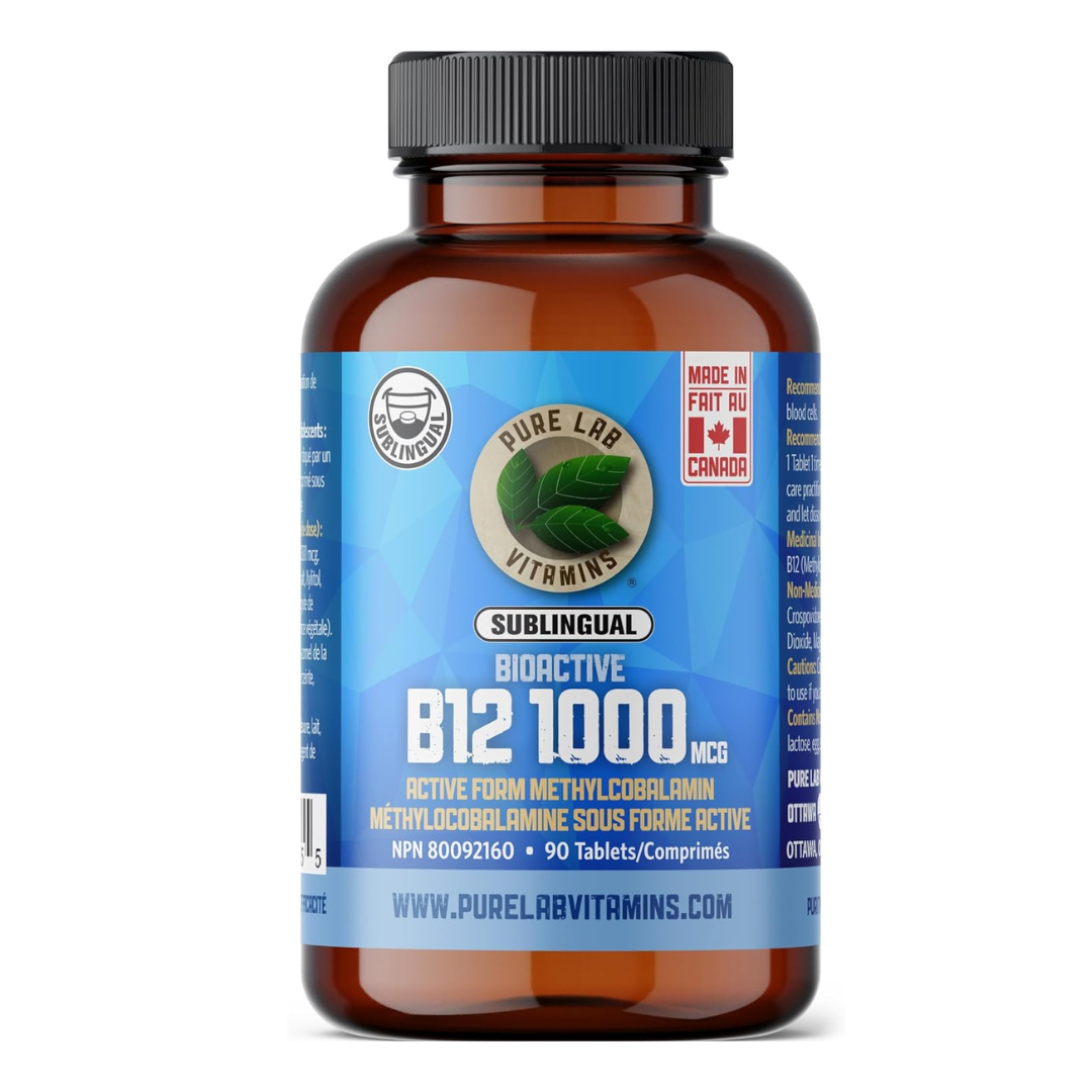 Pure Lab Vitamins Bioactive B Complex 60 Capsules