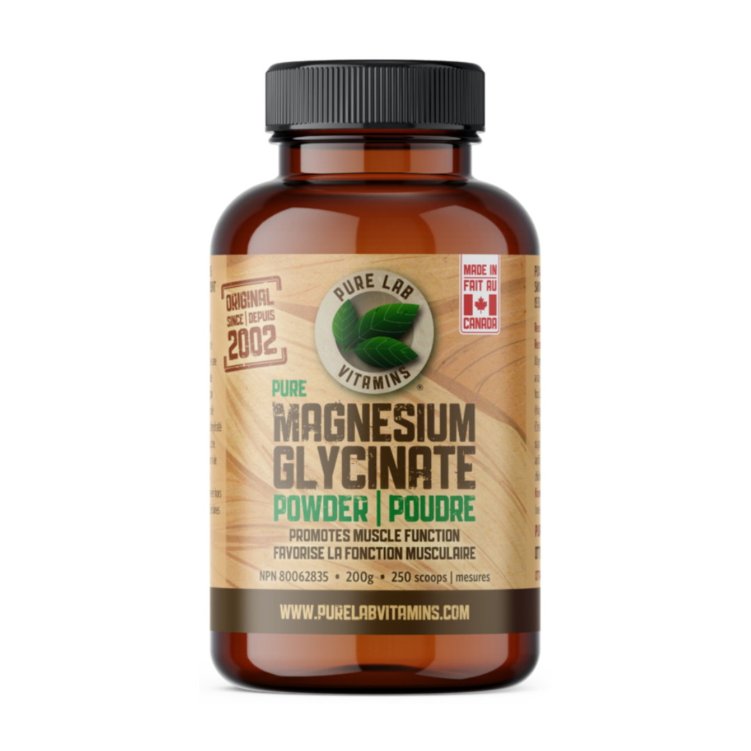Pure Lab Vitamins Magnesium Glycinate 200g Powder