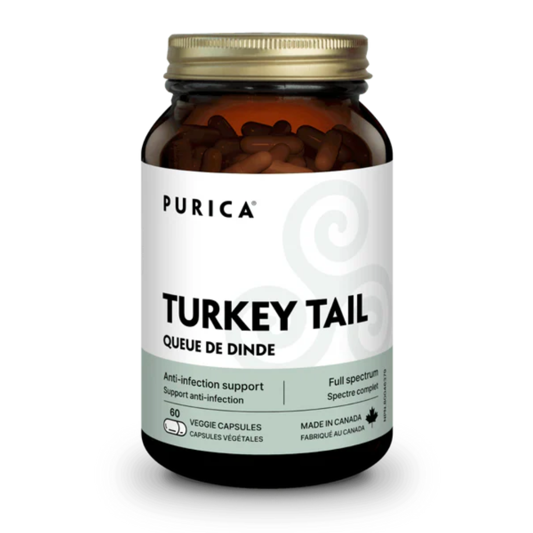 Purica Turkey Tail Coriolus Mushroom 60 Capsules