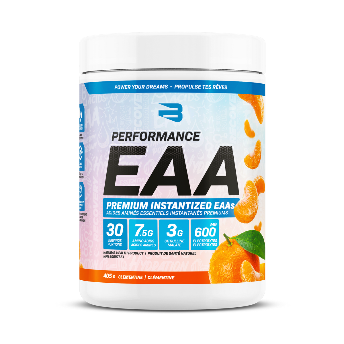 Believe Performance EAA Premium Instantized Essential Amino Acids 390g