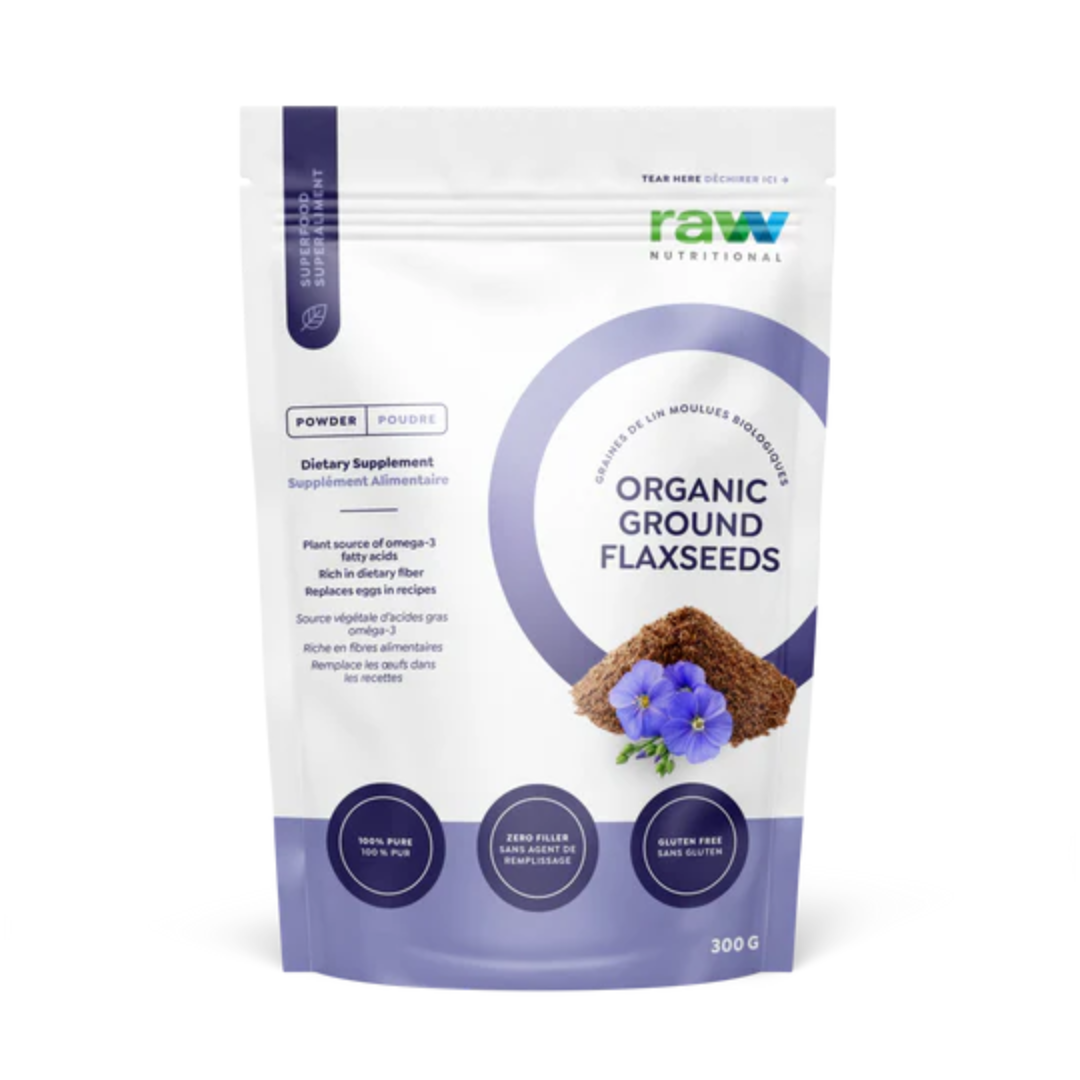 Raw Nutritional Ground Flaxseeds 300g