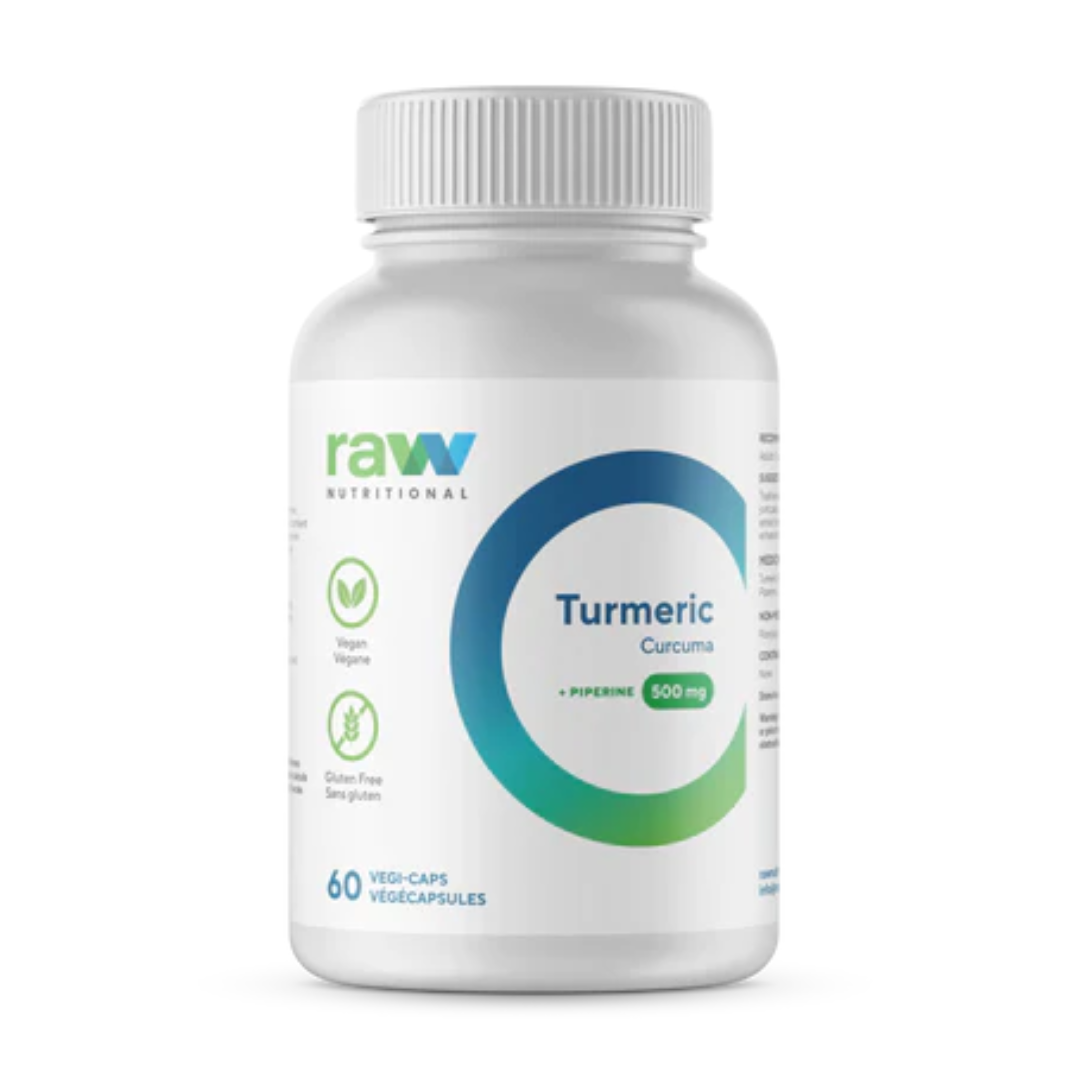 Raw Nutritional Turmeric 60 Capsules