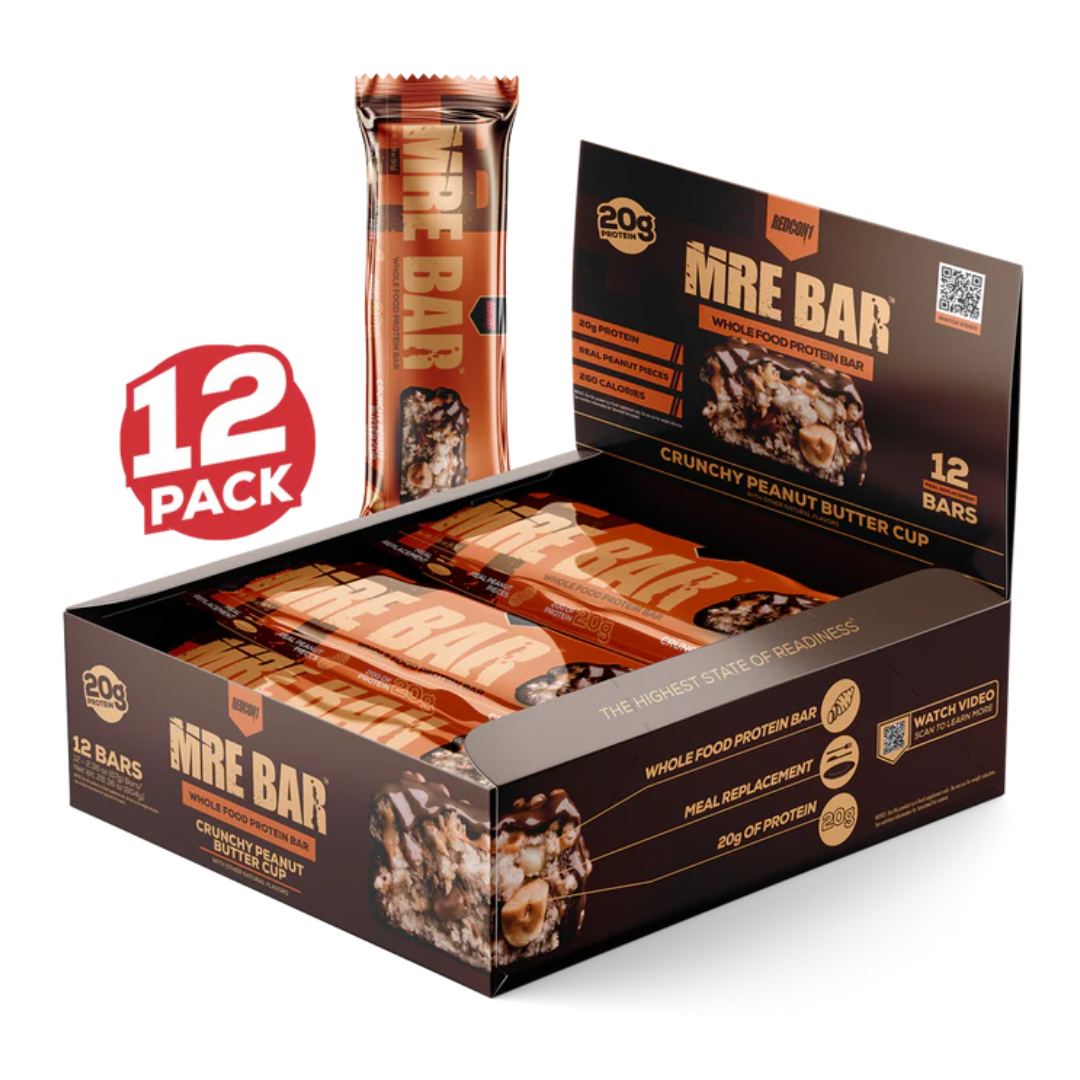 Redcon1 MRE Protein Bar (Box of 12) - Peanut Butter Cup