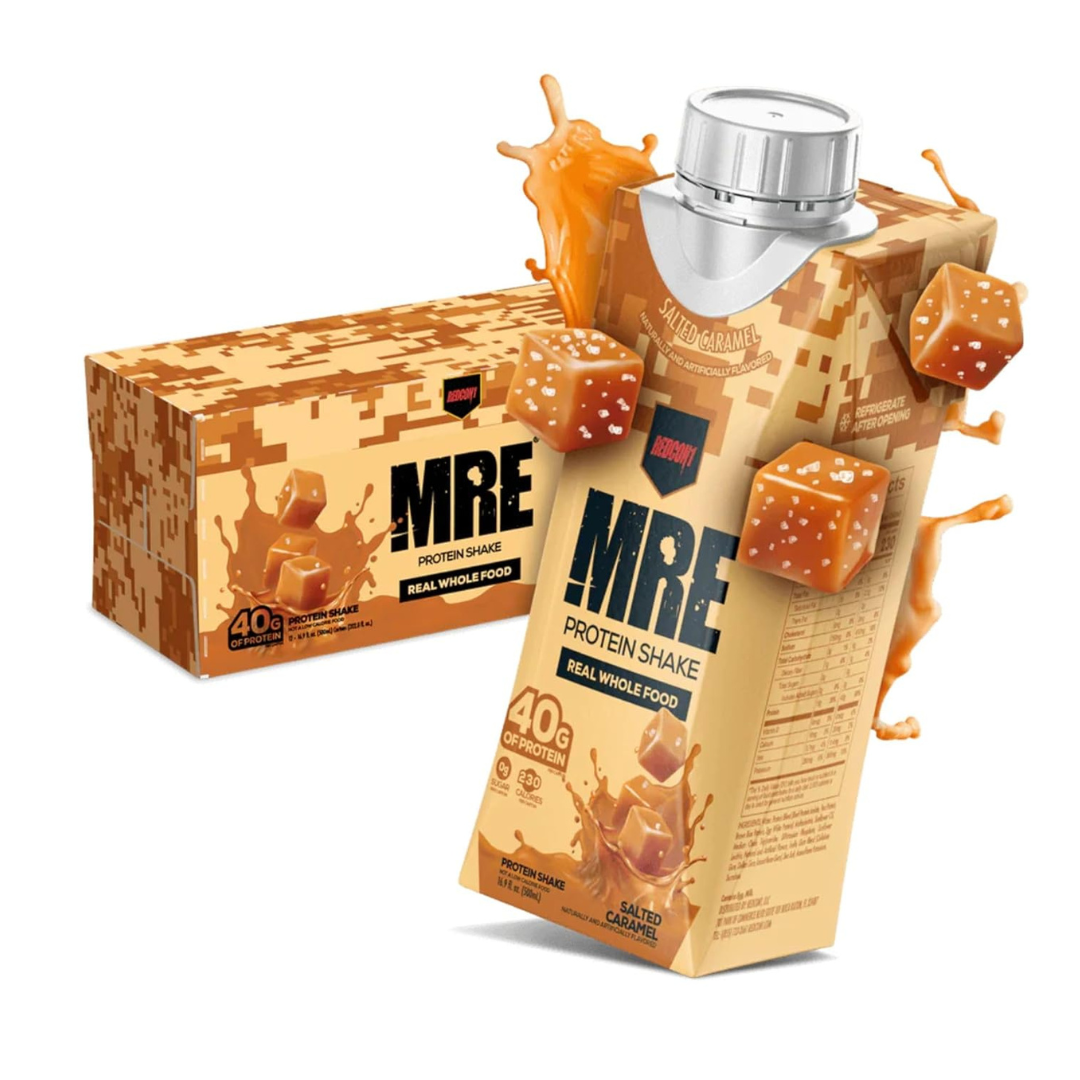 Redcon1 MRE RTD 40g Protein Drink - Case of 12 Drinks - Salted Caramel