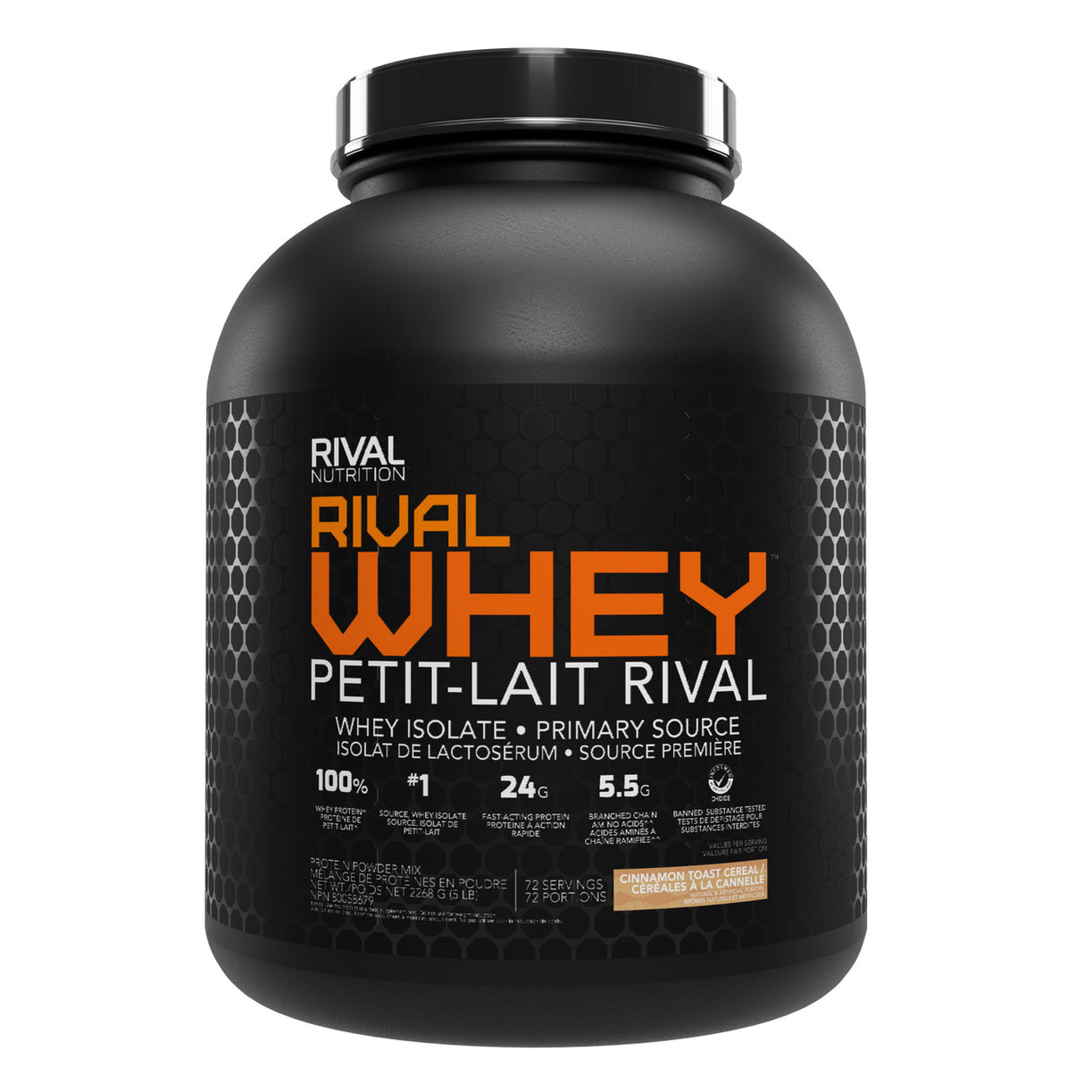 Rivalus Rival Whey Protein 5LB