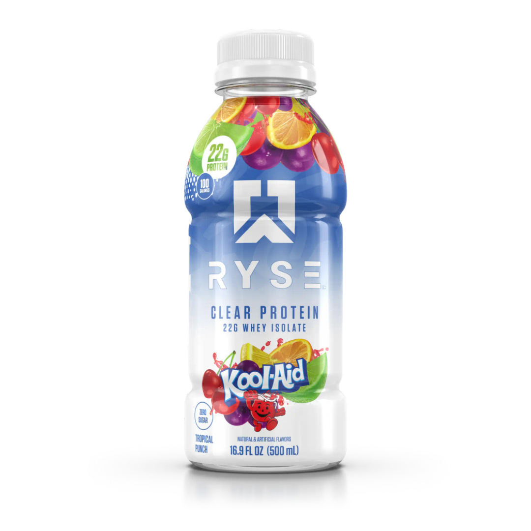 Ryse Clear Whey Isolate Juice Protein Drink RTD 500mL