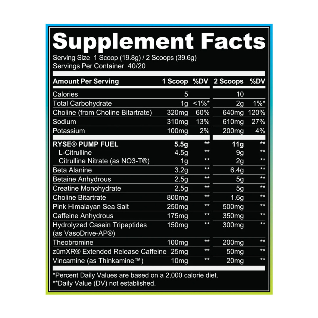 Ryse Godzilla Pre-workout 1.6lbs