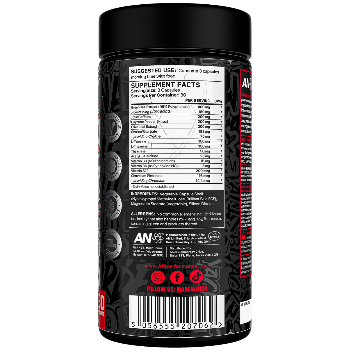 Applied Nutrition Shred-X 90 Capsules