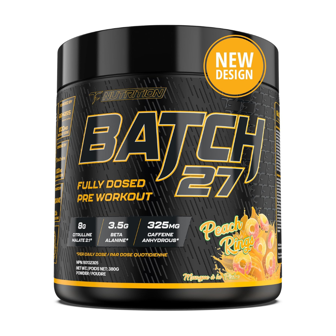 TC Nutrition Batch 27 Pre-Workout Formula 40 Servings