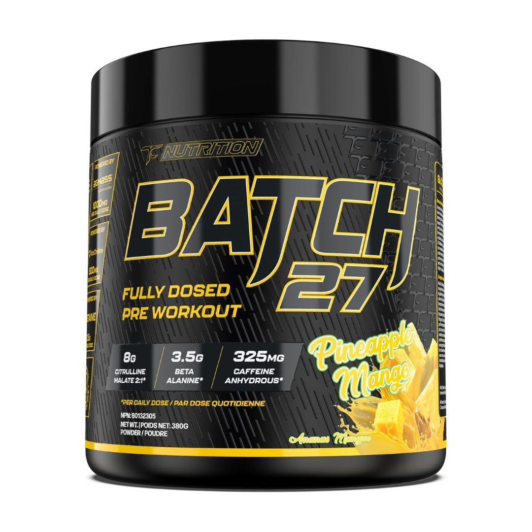 TC Nutrition Batch 27 Pre-Workout Formula 40 Servings
