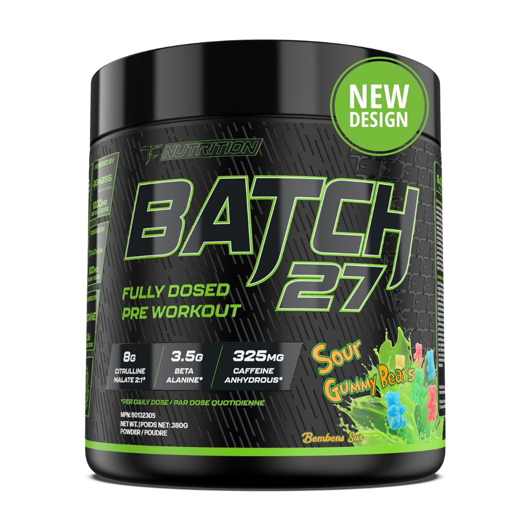 TC Nutrition Batch 27 Pre-Workout Formula 40 Servings