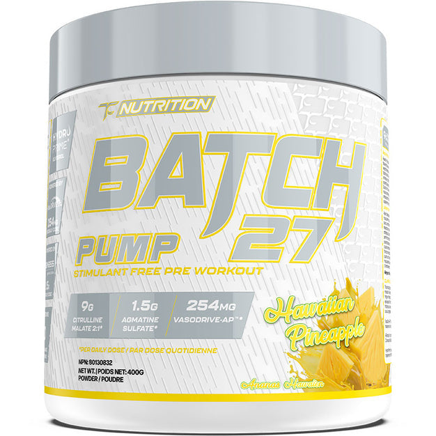 TC Nutrition Batch 27 Stim Free Pre-Workout 40 Servings
