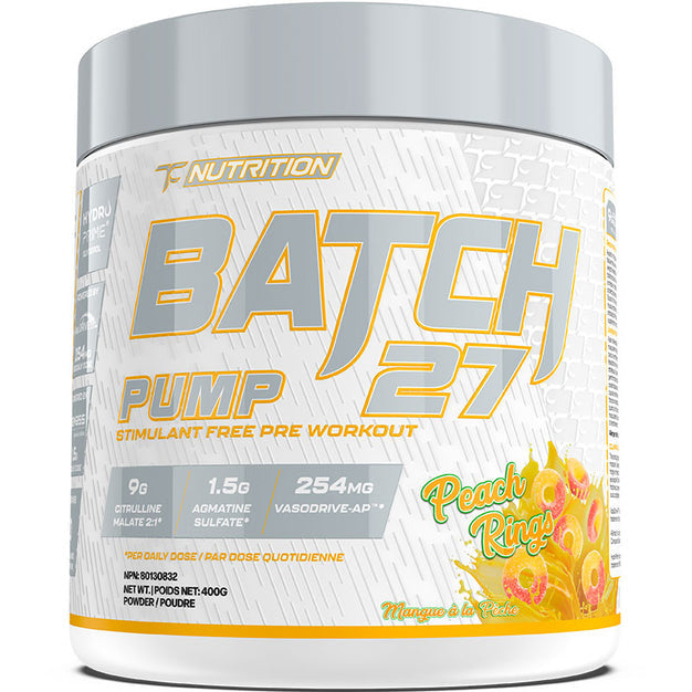 TC Nutrition Batch 27 Stim Free Pre-Workout 40 Servings
